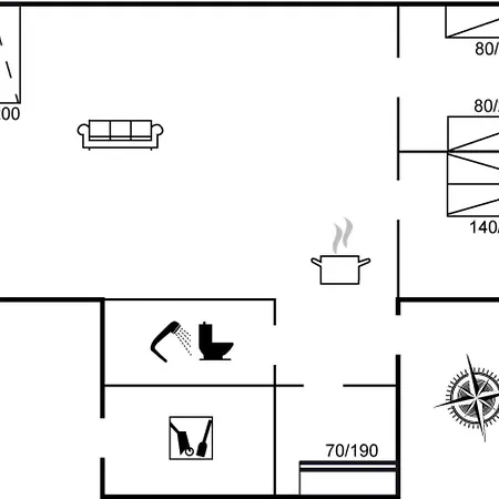 Gerasim - 1km From The Sea By Interhome Сasa de vacaciones Saltum